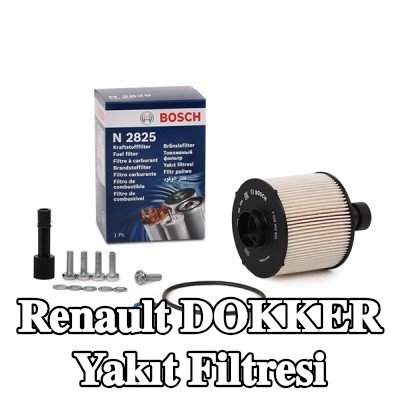 BOSCH Yakıt filtresi — Renault Dokker