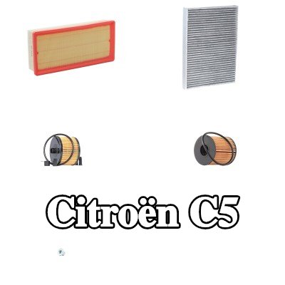 RIDEX مجموعة الفلاتر — 2012 Citroën C5