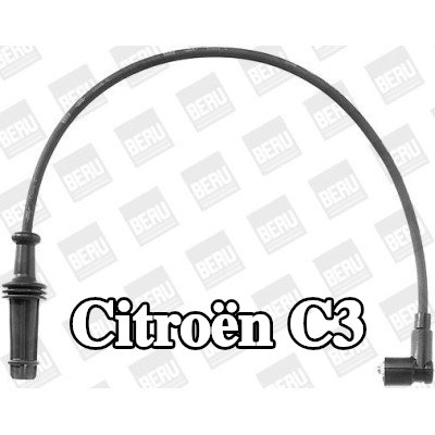 BERU مجموعة أسلاك الإشعال 565mm — Citroën C3