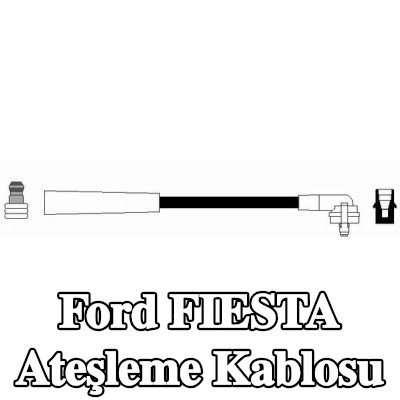NGK Ateşleme kablosu 61cm — 1992 Ford Fiesta