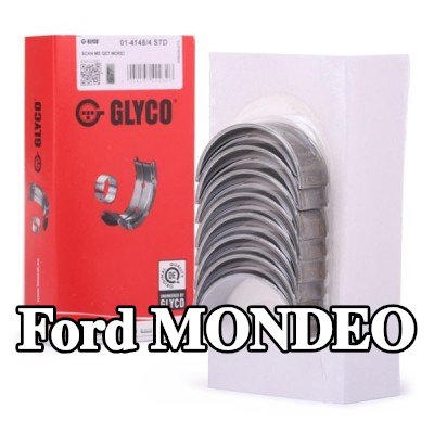 GLYCO محامل الطرف الكبير من سبائك الألومنيوم على قاعدة فولاذية — 2000 Ford Mondeo
