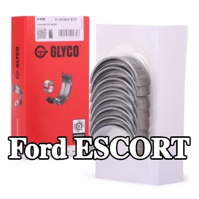 GLYCO محامل الطرف الكبير من سبائك الألومنيوم على قاعدة فولاذية — 2000 Ford Escort