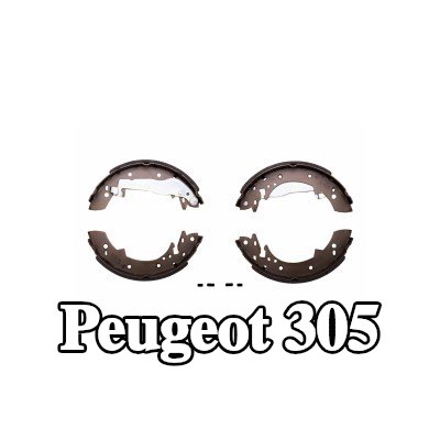 HELLA مجموعة أحذية الفرامل مع ذراع فرامل اليد — Peugeot 305