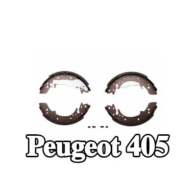 HELLA مجموعة أحذية الفرامل مع ذراع فرامل اليد — Peugeot 405