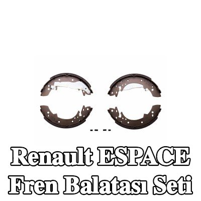 HELLA El freni kolu ile fren pabucu seti — 1990 Renault Espace