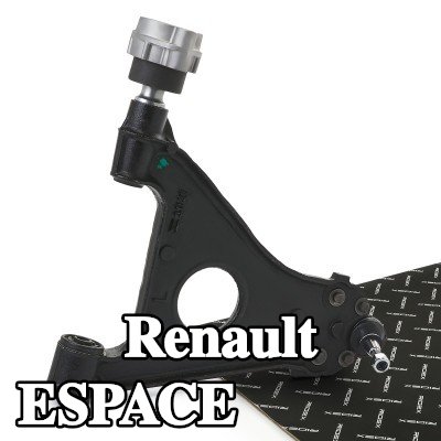 RIDEX ذراع التعليق للمحور الأمامي الأيسر, مع وصلة كروية — 1995 Renault Espace