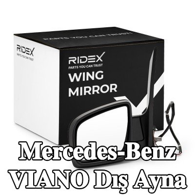 RIDEX Sol yan ayna — Mercedes-Benz Viano