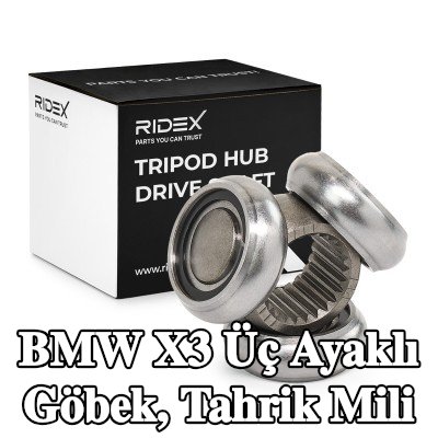 RIDEX Üç ayaklı göbek, tahrik mili — BMW X3