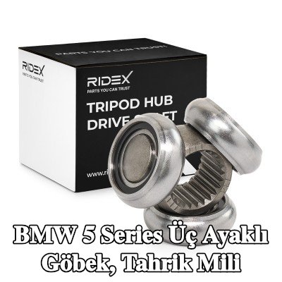 RIDEX Üç ayaklı göbek, tahrik mili — BMW 5 Series