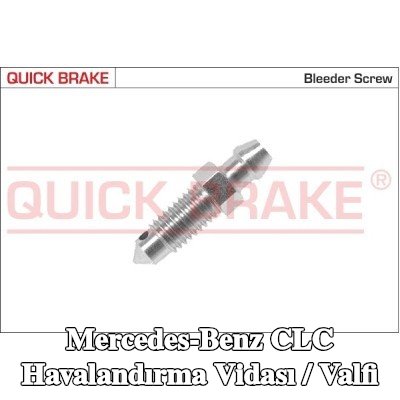 QUICK BRAKE Havalandırma vidası / valfi — Mercedes-Benz Clc