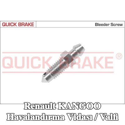 QUICK BRAKE Havalandırma vidası / valfi — Renault Kangoo