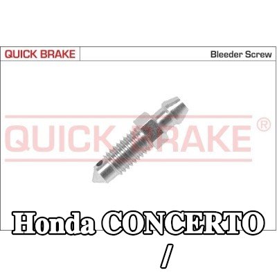 QUICK BRAKE برغي/صمام التهوية — Honda Concerto