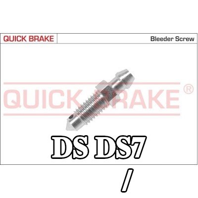 QUICK BRAKE برغي/صمام التهوية — DS Ds7