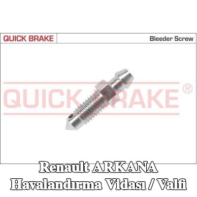 QUICK BRAKE Havalandırma vidası / valfi — Renault Arkana