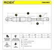 RIDEX Bagaj kapağı desteği 535mm — Chevrolet Astra (6)
