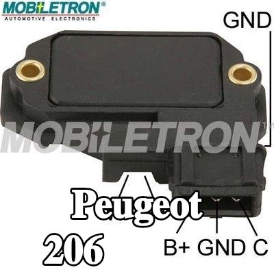 MOBILETRON وحدة الإشعال — Peugeot 206