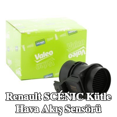 VALEO Kütle hava akış sensörü 12V, entegre hava sıcaklığı sensörlü — 2002 Renault Scénic