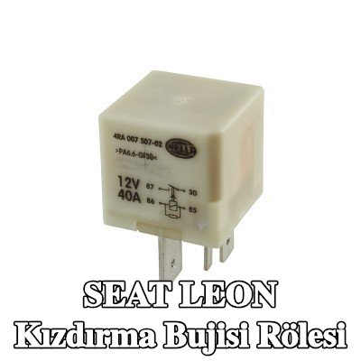 HELLA Kızdırma bujisi rölesi — 2012 SEAT Leon