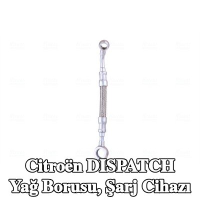 NISSENS Yağ Borusu, şarj cihazı — 2002 Citroën Dispatch