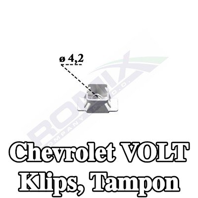 ROMIX Klips, tampon — Chevrolet Volt