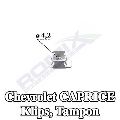 ROMIX Klips, tampon — Chevrolet Caprice