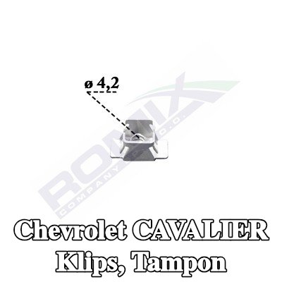 ROMIX Klips, tampon — Chevrolet Cavalier
