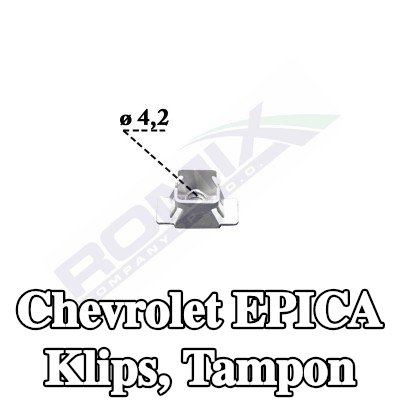 ROMIX Klips, tampon — Chevrolet Epica