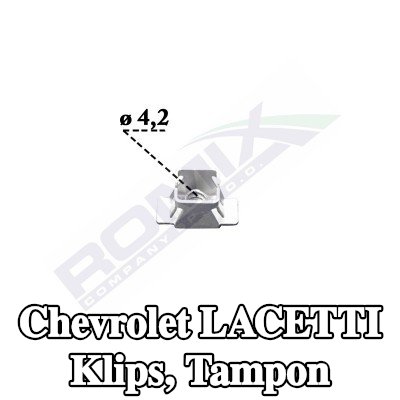 ROMIX Klips, tampon — Chevrolet Lacetti