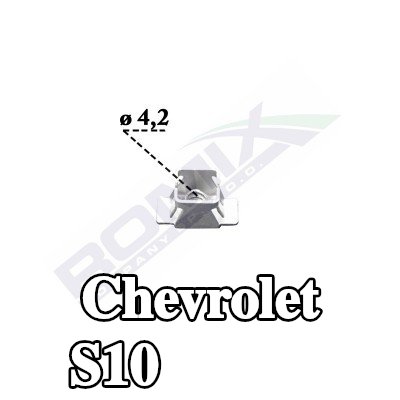 ROMIX مشبك، المصد — Chevrolet S10