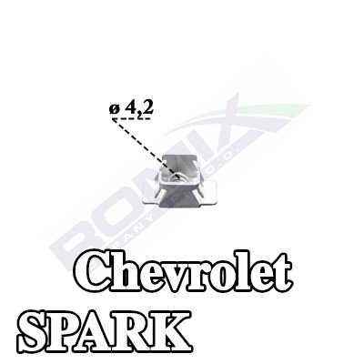 ROMIX مشبك، المصد — Chevrolet Spark