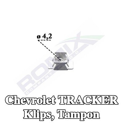 ROMIX Klips, tampon — Chevrolet Tracker
