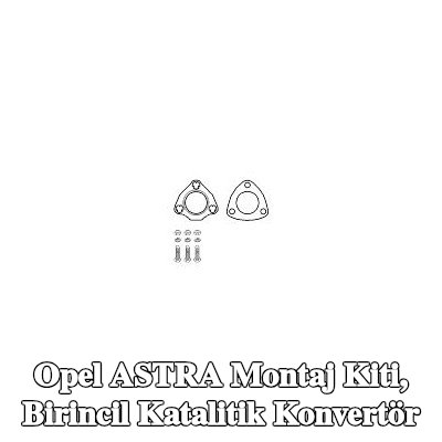HJS Montaj Kiti, birincil katalitik konvertör — 2004 Opel Astra