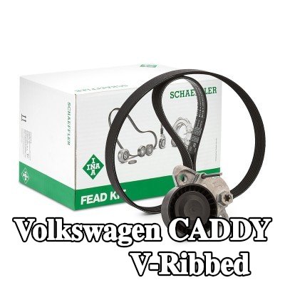 INA مجموعة أحزمة V-Ribbed — 2023 Volkswagen Caddy