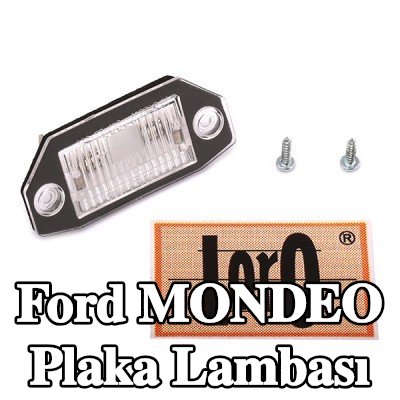 ABAKUS Her iki tarafta plaka lambası, ampul ile — 2002 Ford Mondeo