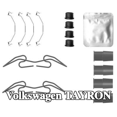 TEXTAR مجموعة ملحقات، مقياس الفرامل — Volkswagen Tayron