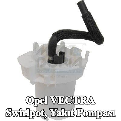 MEAT & DORIA Swirlpot, yakıt pompası — Opel Vectra