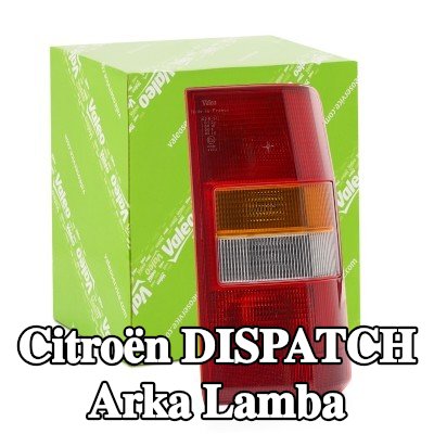 VALEO Arka lamba ORİJİNAL PARÇA, Sağ, ampul tutuculu, ampuller olmadan — 2002 Citroën Dispatch