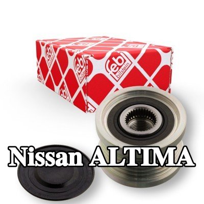 FEBI BILSTEIN بكرة القابض للمولد الكهربائي مع غطاء — 2003 Nissan Altima