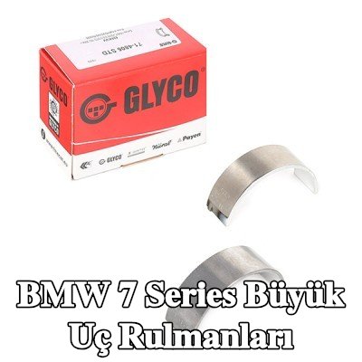 GLYCO Bronz kaplı çelik sırtlı büyük uç rulmanları — BMW 7 Series