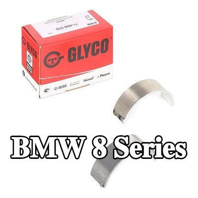 GLYCO محامل الطرف الكبير ذات ظهر فولاذي مطلي بالبرونز — BMW 8 Series