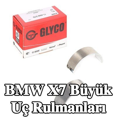 GLYCO Bronz kaplı çelik sırtlı büyük uç rulmanları — BMW X7