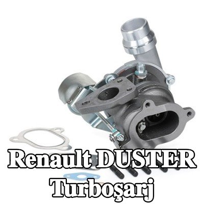 RIDEX Elektrikli hava yönlendirme valfli turboşarj, conta/sızdırmazlık elemanları ile, egzoz manifoldu olmadan — 2012 Renault Duster