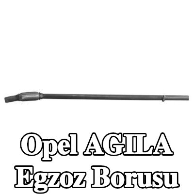 VEGAZ Egzoz Borusu — 2003 Opel Agila