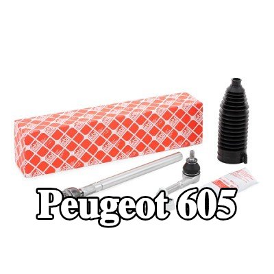 FEBI BILSTEIN مجموعة قضيب التوجيه مع الشحم, مع منفاخ, مع مشابك, مع منفاخ التوجيه — Peugeot 605