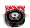 FEBI BILSTEIN Saptırma / kılavuz kasnağı, V-ribbed belt Outer Diameter: 75mm — Opel Agila (1)