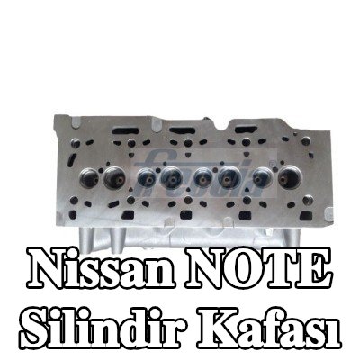 FRECCIA Eksantrik mili olmayan silindir kafası, valf yayları olmadan, valfsız — Nissan Note