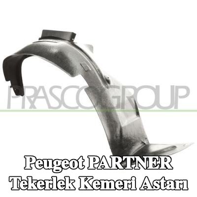 PRASCO Tekerlek kemeri kaplaması Sağ Ön, Premium — 2003 Peugeot Partner