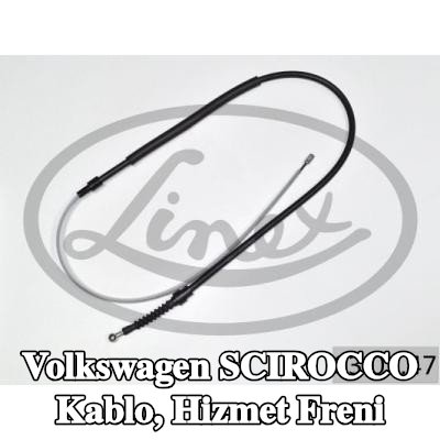 LINEX Kablo, hizmet freni — Volkswagen Scirocco