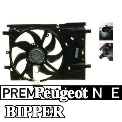MAHLE مروحة, المبرد 390mm — Peugeot Bipper