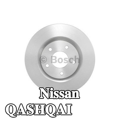 BOSCH القطر الخارجي لقرص المكابح: 295, 8mm, مُهوى, مشحم — 2012 Nissan Qashqai